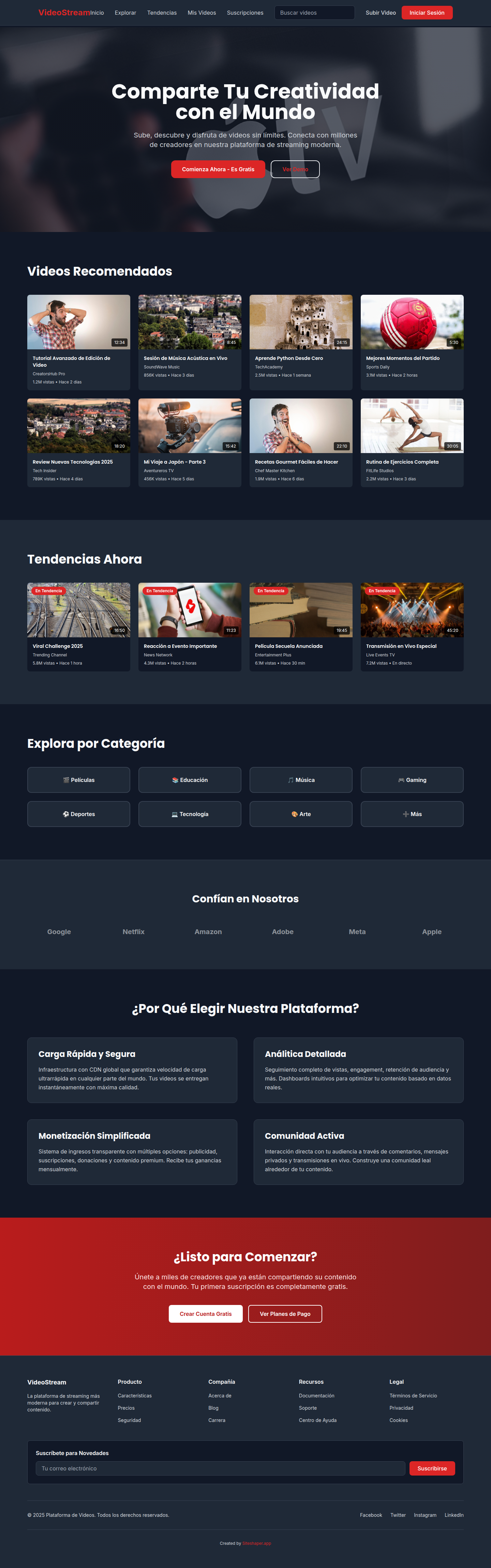 Video Stream Platform